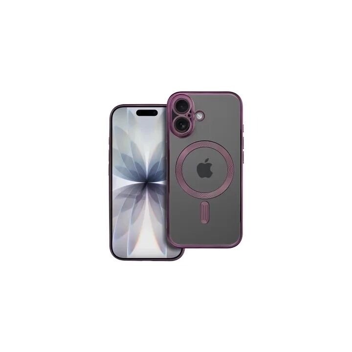 Coque CRYSTAL EDGE MAG iPhone 17 / iPhone 18 violet