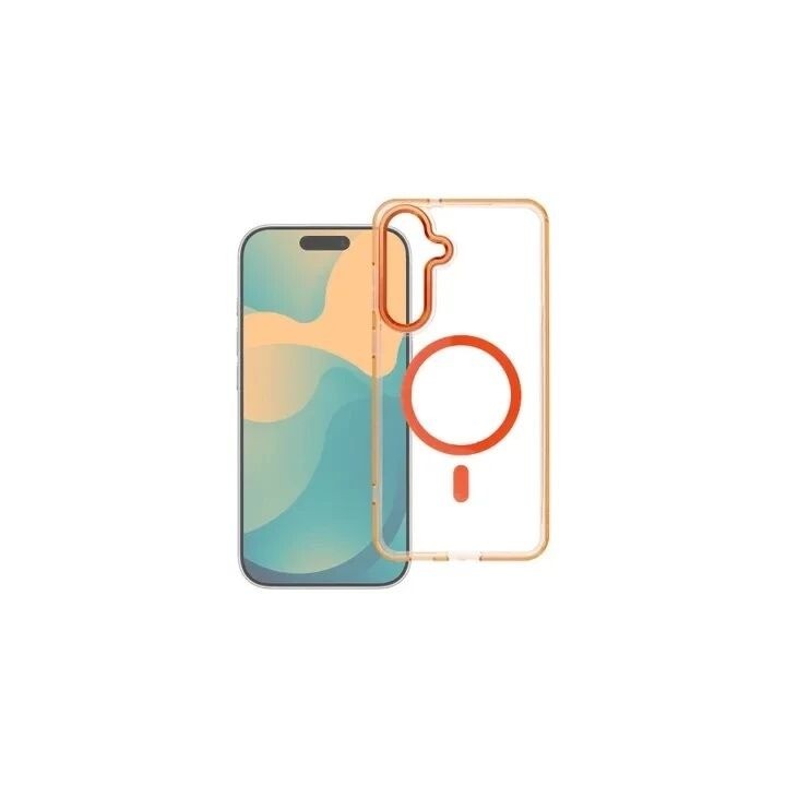 Coque HYBRID FRAME MAG Samsung Galaxy A57 5G (A576) orange