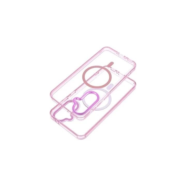 Coque HYBRID FRAME MAG Samsung Galaxy A37 5G (A376) rose