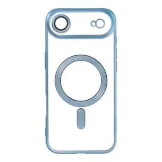 Coque CRYSTAL EDGE MAG iPhone 17 Air bleu