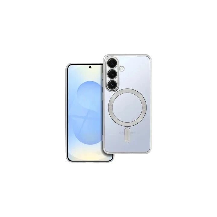 Coque CRYSTAL EDGE MAG Samsung Galaxy S25 (S931) argent