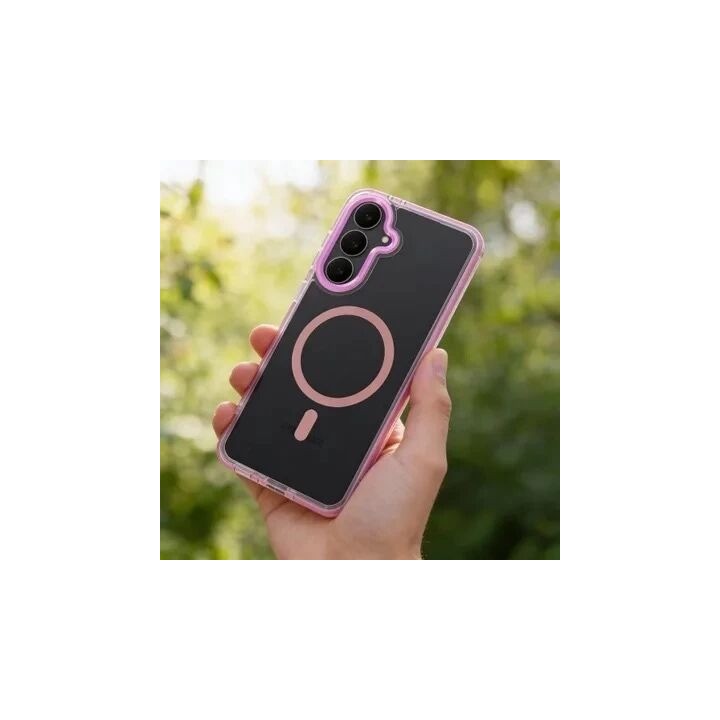 Coque HYBRID FRAME MAG Samsung Galaxy A57 5G (A576) rose