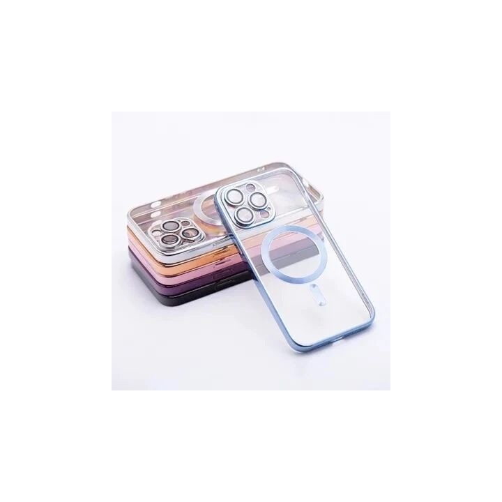 Coque CRYSTAL EDGE MAG iPhone 17 Air bleu