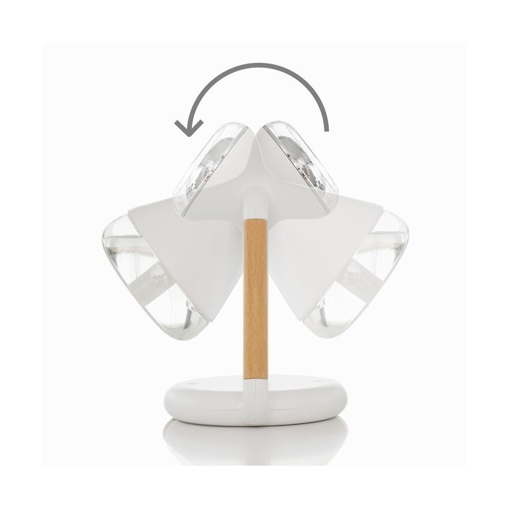 Humidificateur Diffuseur d'Arômes et Chargeur Sans Fil 3 en 1 Misvolt InnovaGoods