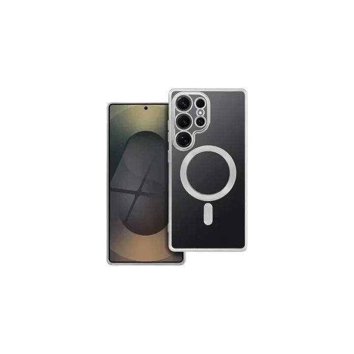 Coque CRYSTAL EDGE MAG Samsung Galaxy S25 Ultra (S938) argent