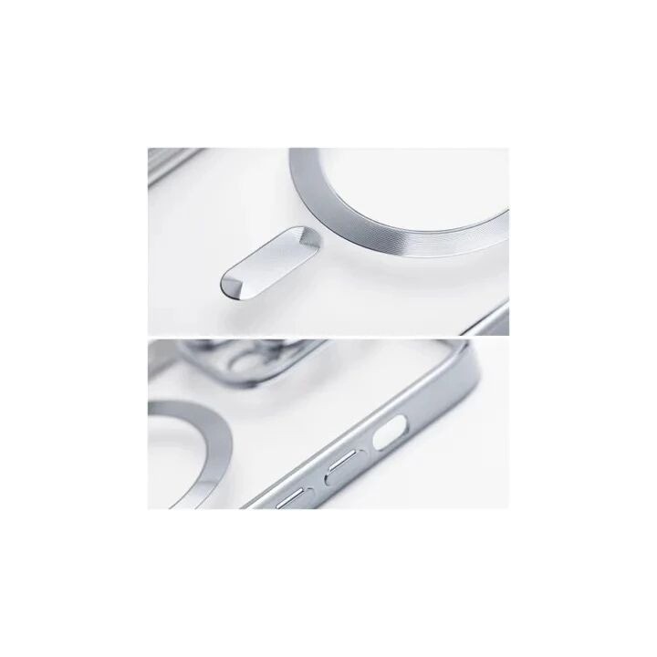 Coque CRYSTAL EDGE MAG Samsung Galaxy S25 FE (S731) argent