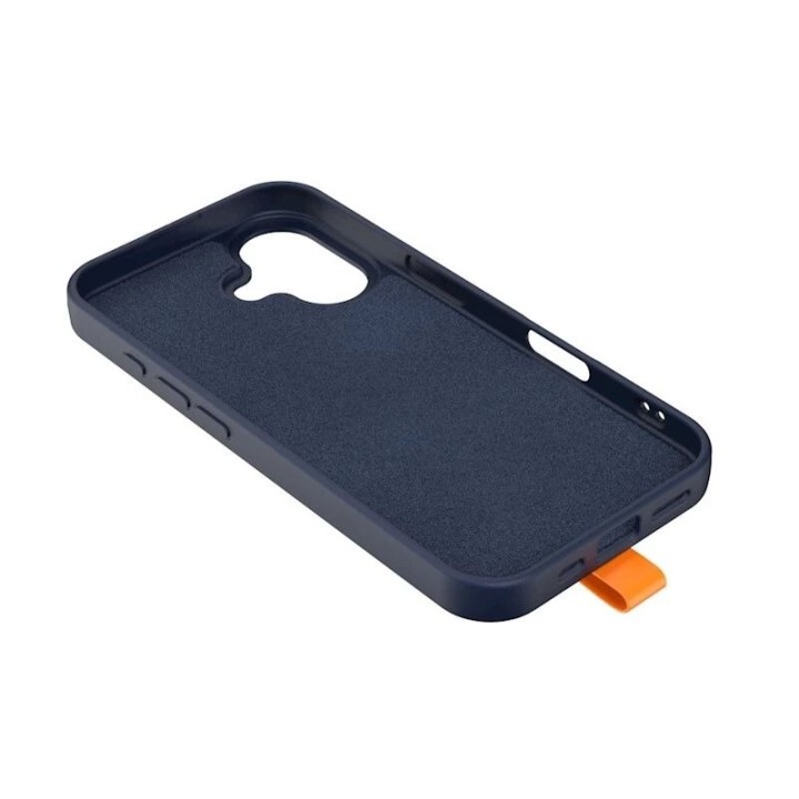 Coque LOOP STRAP MAG iPhone 12 - iPhone 12 Pro bleu marine