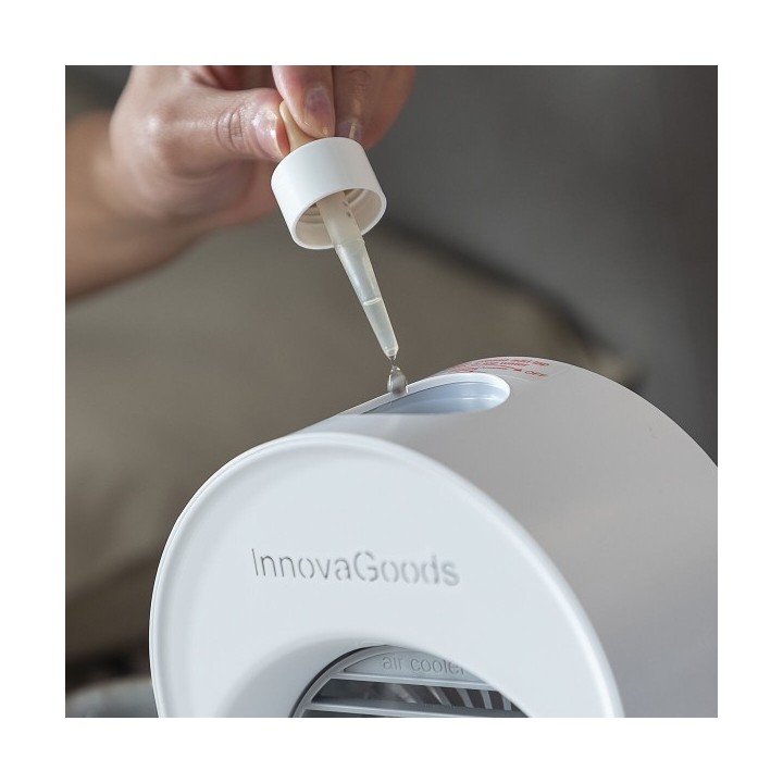 Mini climatiseur Humidificateur à Ultrasons avec LED Koolizer InnovaGoods