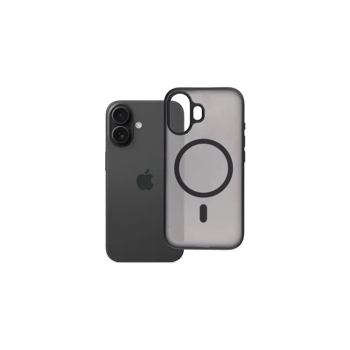 Coque HYBRID ELITE MAG iPhone 16 noir