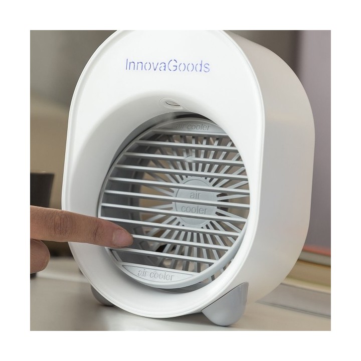Mini climatiseur Humidificateur à Ultrasons avec LED Koolizer InnovaGoods