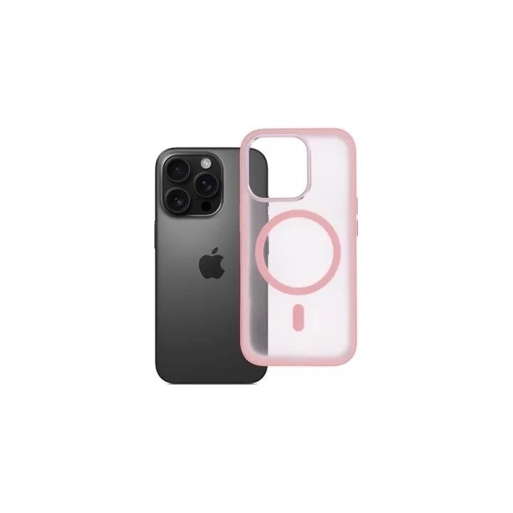 Coque HYBRID ELITE MAG iPhone 16 Pro Max rose