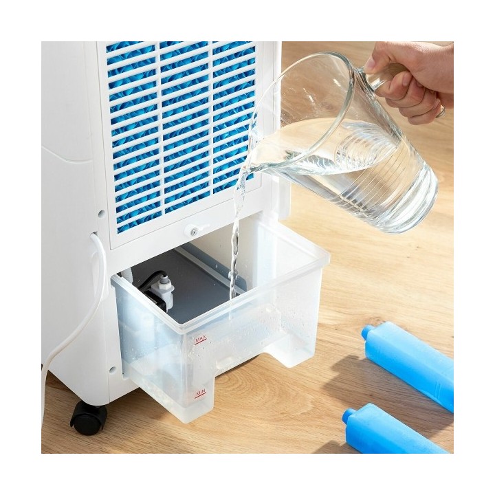 Climatiseur à Évaporation Portable Multifonction Airvecove InnovaGoods 5 L 65 W