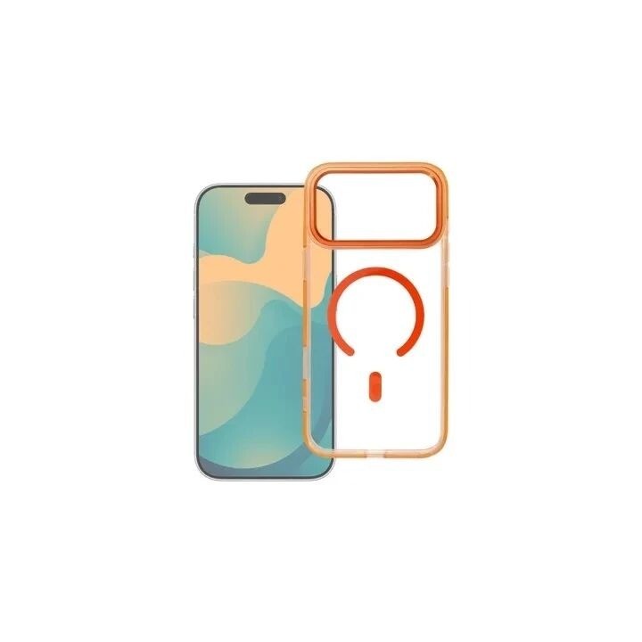 Coque HYBRID FRAME MAG iPhone 17 Pro Max / iPhone 18 Pro Max orange