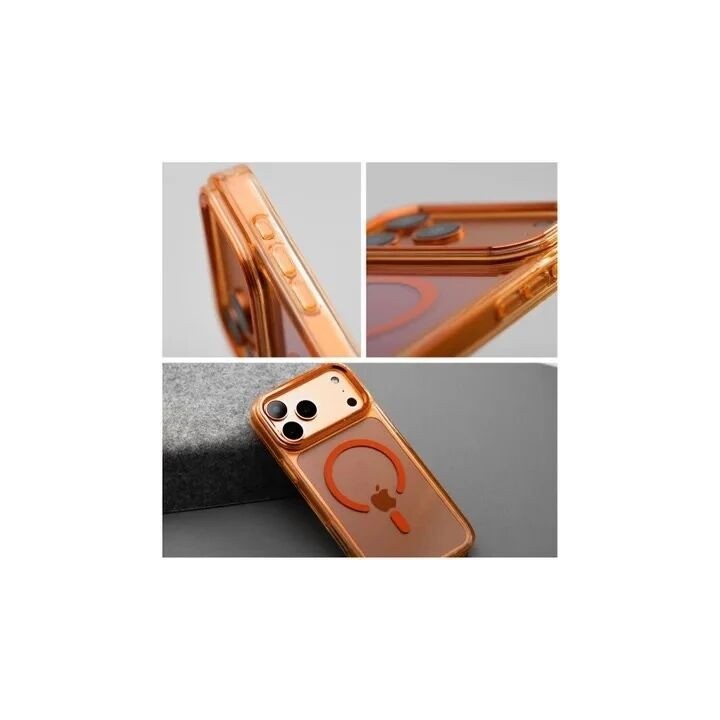 Coque HYBRID FRAME MAG iPhone 17 Pro Max / iPhone 18 Pro Max orange