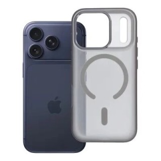 Coque HYBRID ELITE MAG iPhone 17 Pro / iPhone 18 Pro Gris