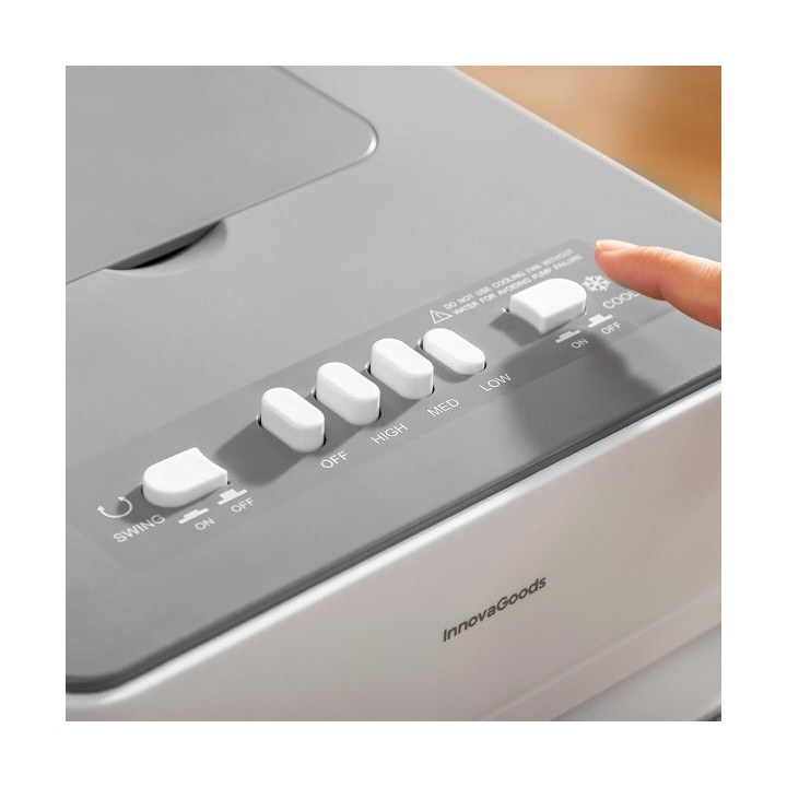 Climatiseur à Évaporation Portable Multifonction Airvecove InnovaGoods 5 L 65 W