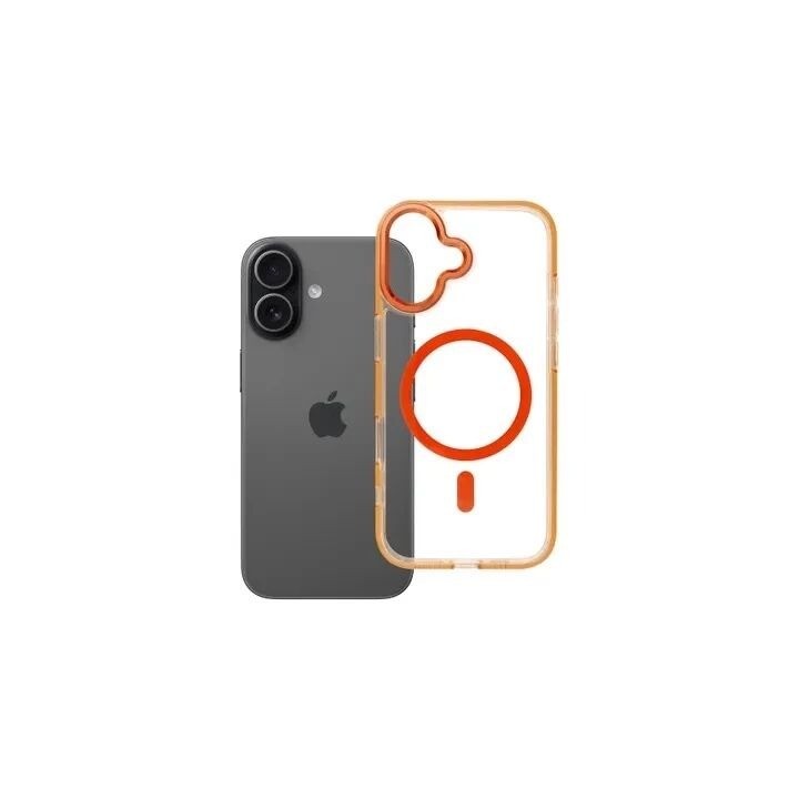 Coque HYBRID FRAME MAG iPhone 17 / iPhone 18 orange