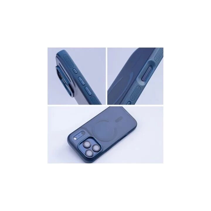 Coque HYBRID ELITE MAG iPhone 17 Pro Max / iPhone 18 Pro Max bleu marine