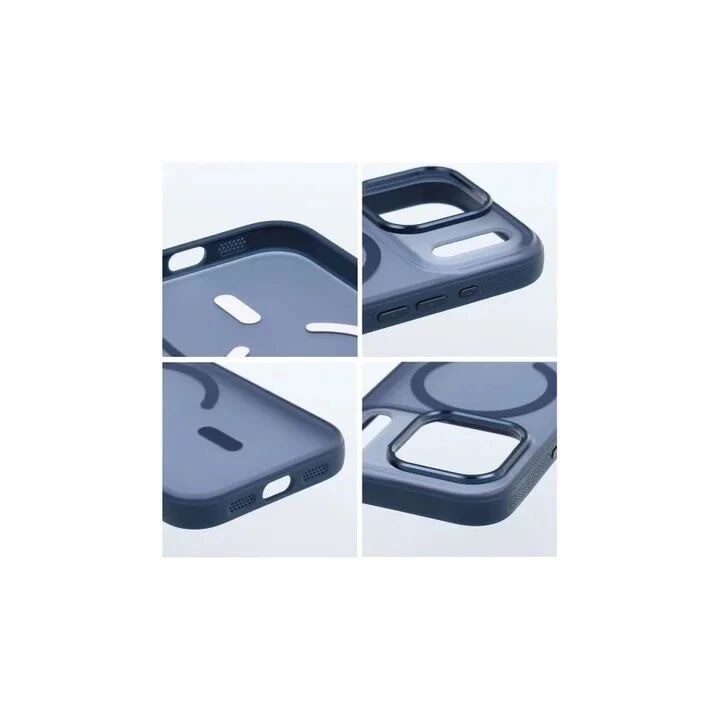 Coque HYBRID ELITE MAG iPhone 17 Pro Max / iPhone 18 Pro Max bleu marine