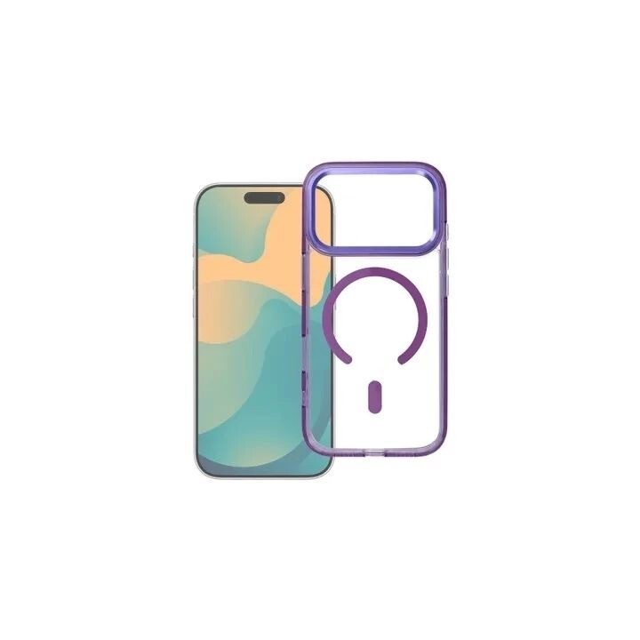 Coque HYBRID FRAME MAG Samsung Galaxy A36 5G (A366) - A56 5G (A566) violet