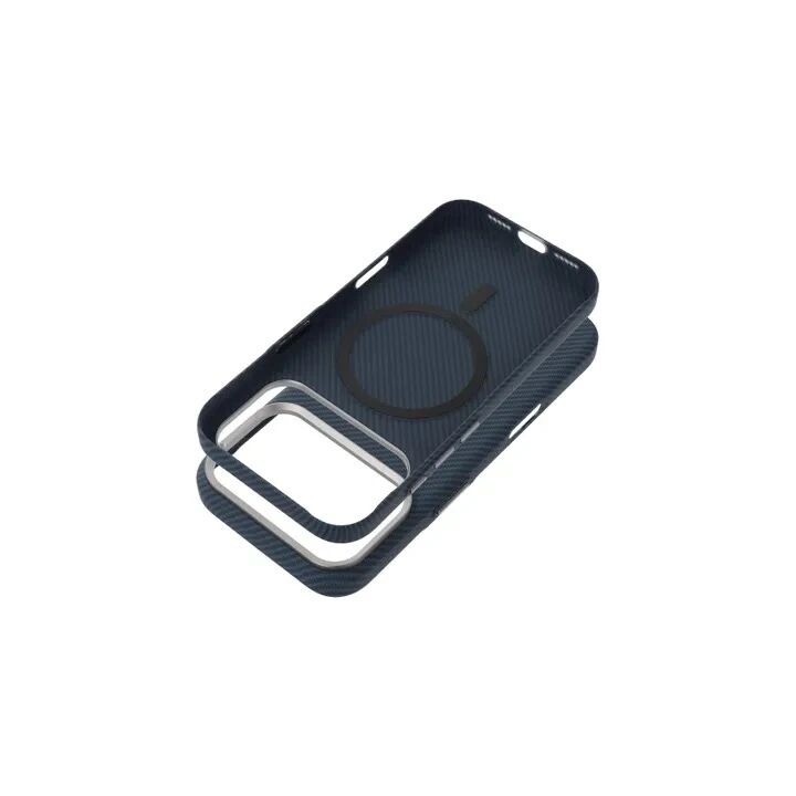 Coque KEVLAR TITAN MAG iPhone 16 bleu