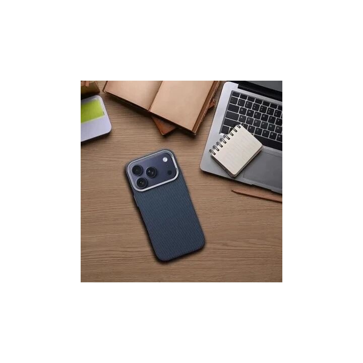 Coque KEVLAR TITAN MAG iPhone 16 bleu