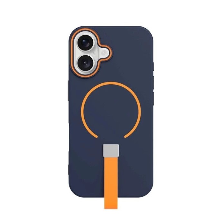 Coque LOOP STRAP MAG Samsung Galaxy S25 (S931) bleu marine