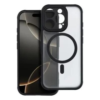 Coque MATTE Pro MAG iPhone 16 Pro noir