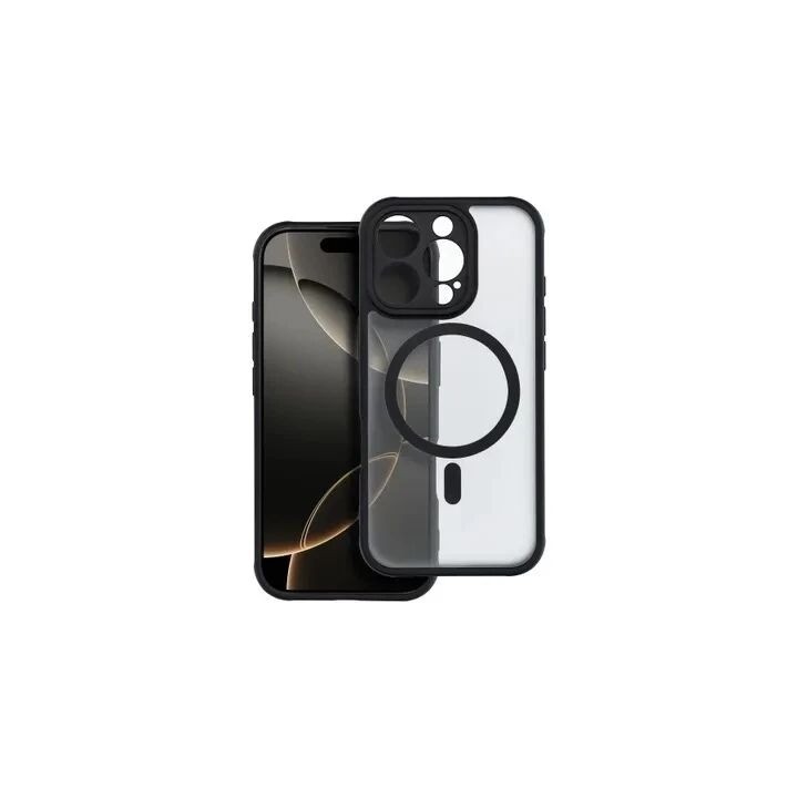 Coque MATTE Pro MAG iPhone 16 Pro Max noir
