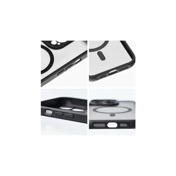 Coque MATTE Pro MAG iPhone 16 Pro Max noir