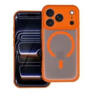 Coque MATTE Pro MAG iPhone 17 Pro / iPhone 18 Pro orange