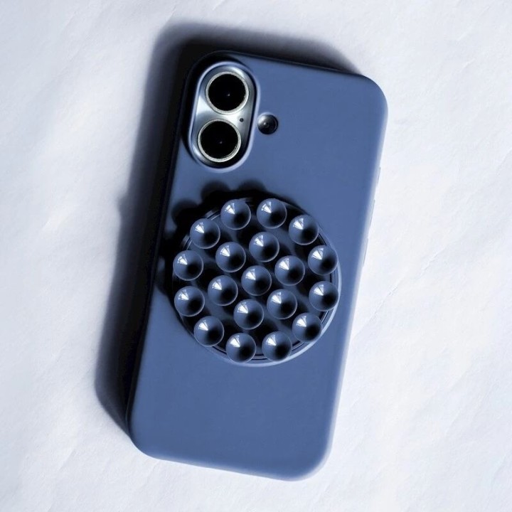 Coque STICK GRIP iPhone 16 Pro bleu