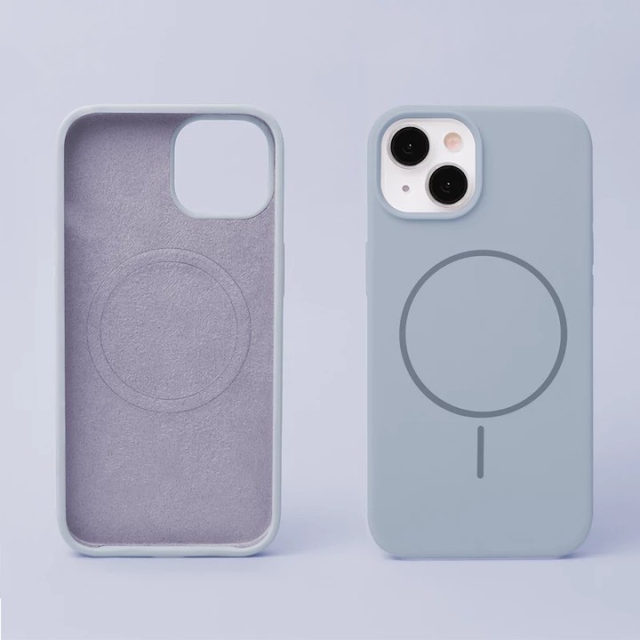 Coque THIN TOUCH MAG iPhone 12 - iPhone 12 Pro bleu ciel