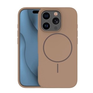 Coque THIN TOUCH MAG iPhone 14 - iPhone 13 marron