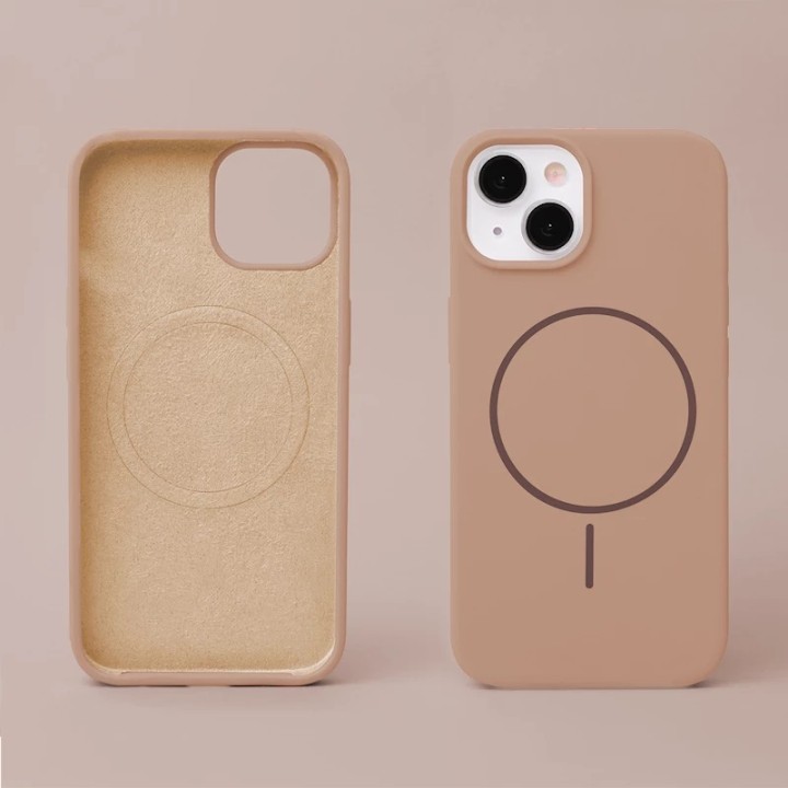 Coque THIN TOUCH MAG iPhone 12 - iPhone 12 Pro marron
