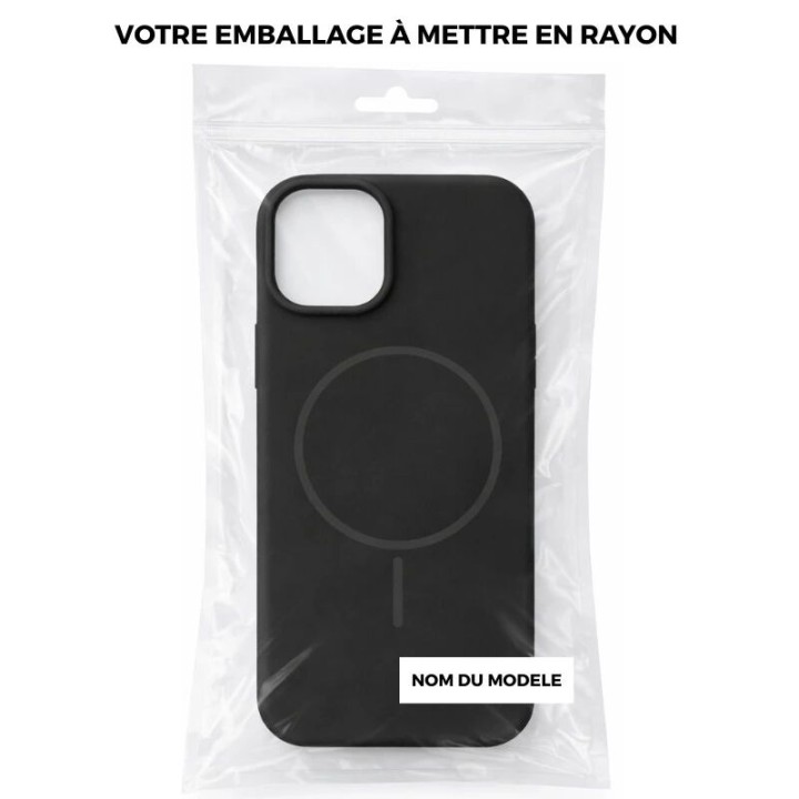 Coque THIN TOUCH MAG iPhone 14 - iPhone 13 noir