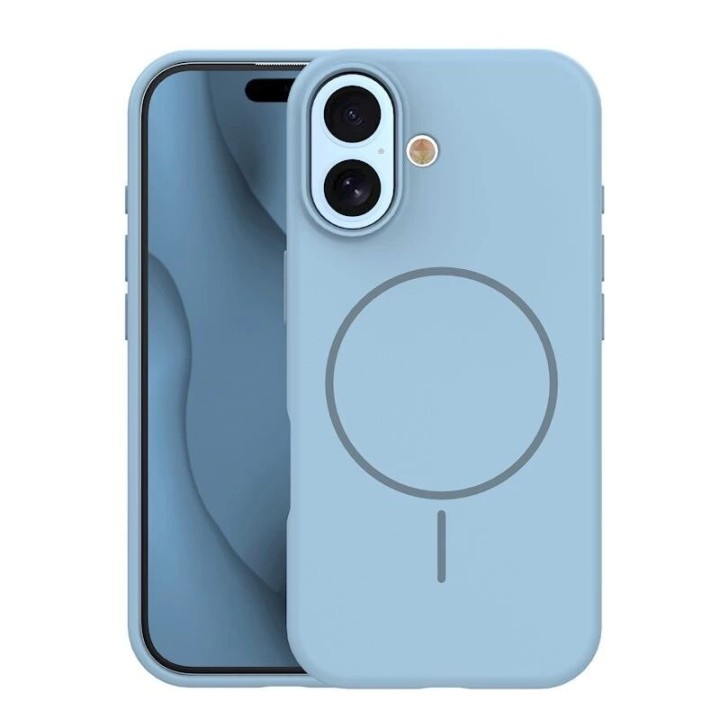 Coque THIN TOUCH MAG iPhone 17 / iPhone 18 bleu ciel