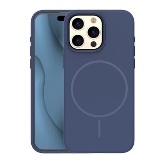 Coque THIN TOUCH MAG iPhone 16 Pro Max bleu marine