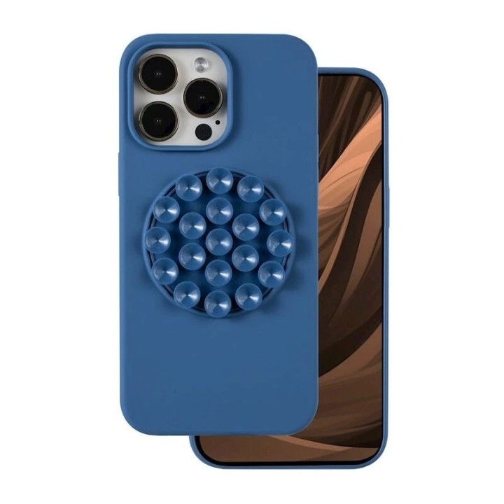 Coque STICK GRIP iPhone 16 Pro Max bleu