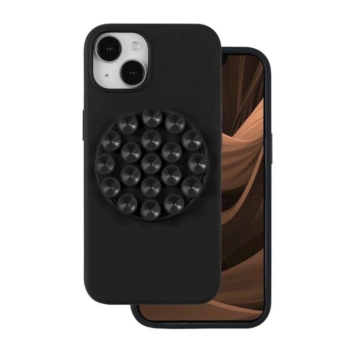 Coque STICK GRIP iPhone 15 noir