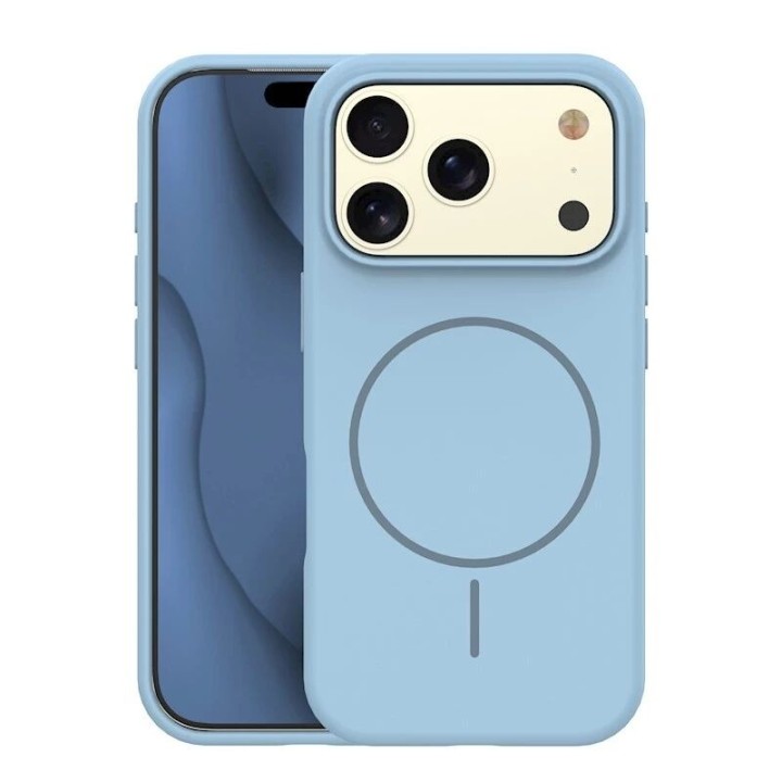 Coque THIN TOUCH MAG iPhone 17 Pro / iPhone 18 Pro bleu ciel