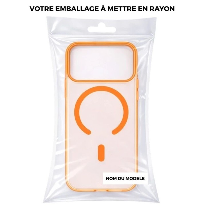 Coque URBAN STYLE MAG iPhone 17 / iPhone 18 orange