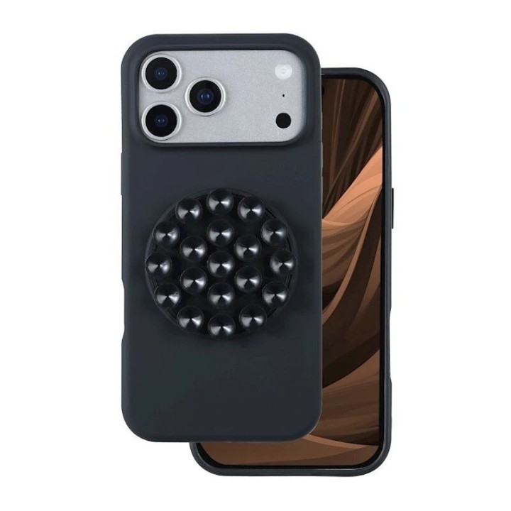Coque STICK GRIP iPhone 17 Pro Max / iPhone 18 Pro Max noir