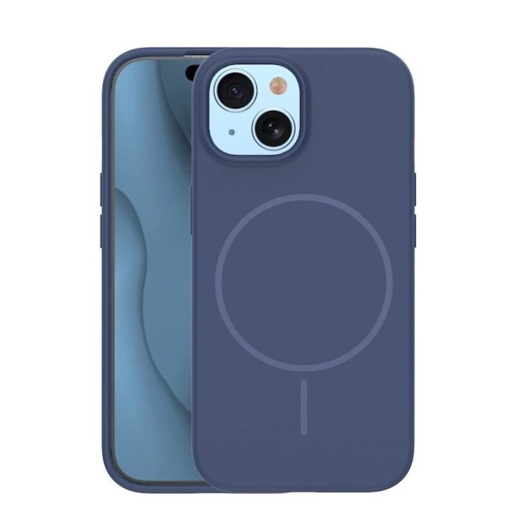 Coque THIN TOUCH MAG iPhone 14 - iPhone 13 bleu marine