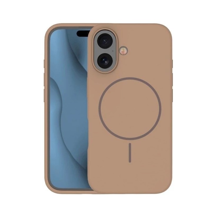 Coque THIN TOUCH MAG iPhone 17e - iPhone 16e marron