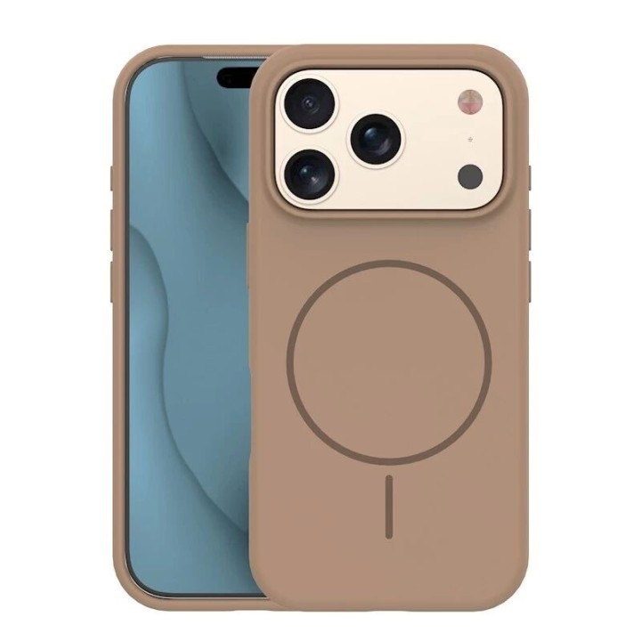Coque THIN TOUCH MAG iPhone 17 Pro / iPhone 18 Pro marron