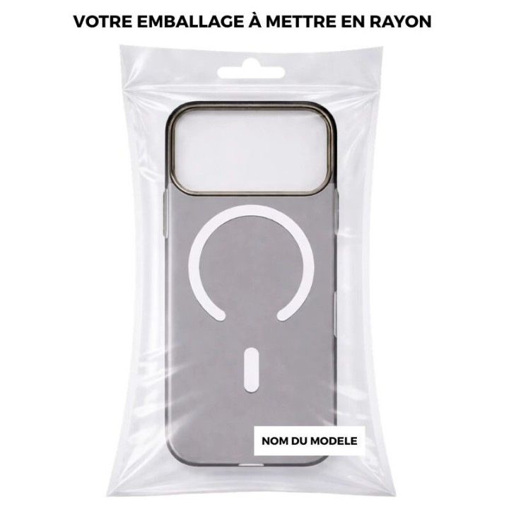 Coque URBAN STYLE MAG iPhone 17 / iPhone 18 noir