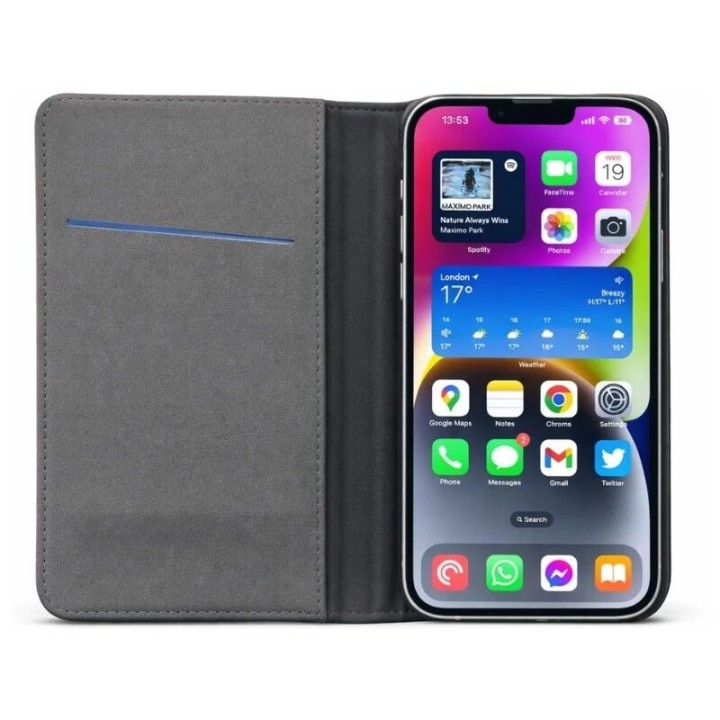 Coque WALLET FOLIO Honor Magic 7 Lite noir