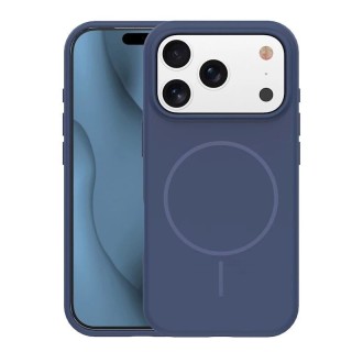 Coque THIN TOUCH MAG iPhone 17 Pro / iPhone 18 Pro bleu marine