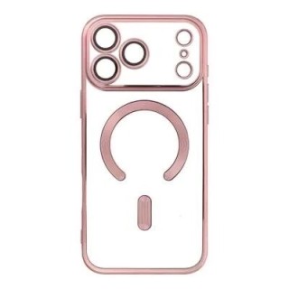 Coque CRYSTAL EDGE MAG iPhone 17 Pro Max / iPhone 18 Pro Max rose-or